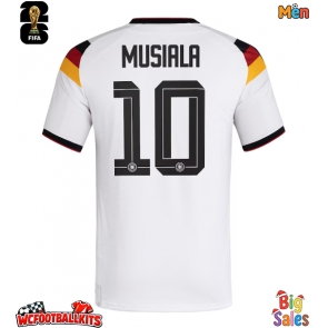 Germany Jamal Musiala #10 Replica Home Stadium Shirt World Cup 2026 Short Sleeve